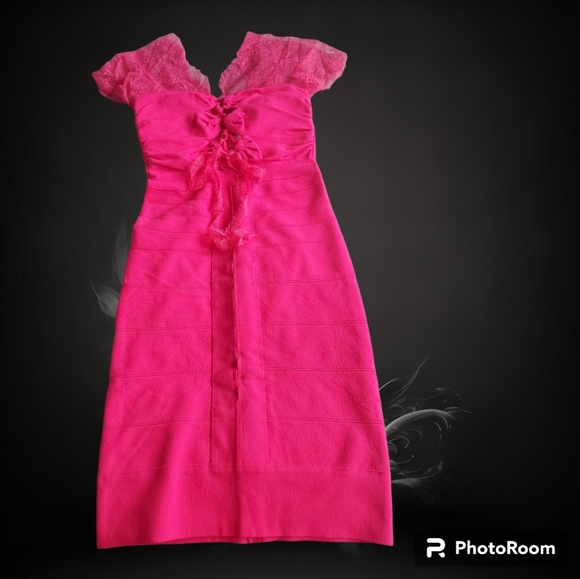Bulmarine Dresses & Skirts - 💓Fuchsia Blumarine dress💖 S/M